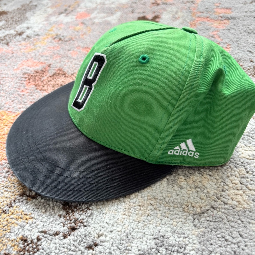 Adidas Boston Celtics NBA Snapback Hat Green Black Embroidered Cap